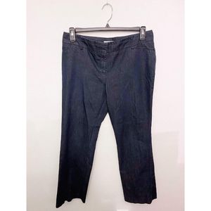 New York & Company Woman's Denim Slacks Size 12